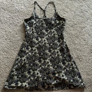 Outdoor voices exercise dress small green floral